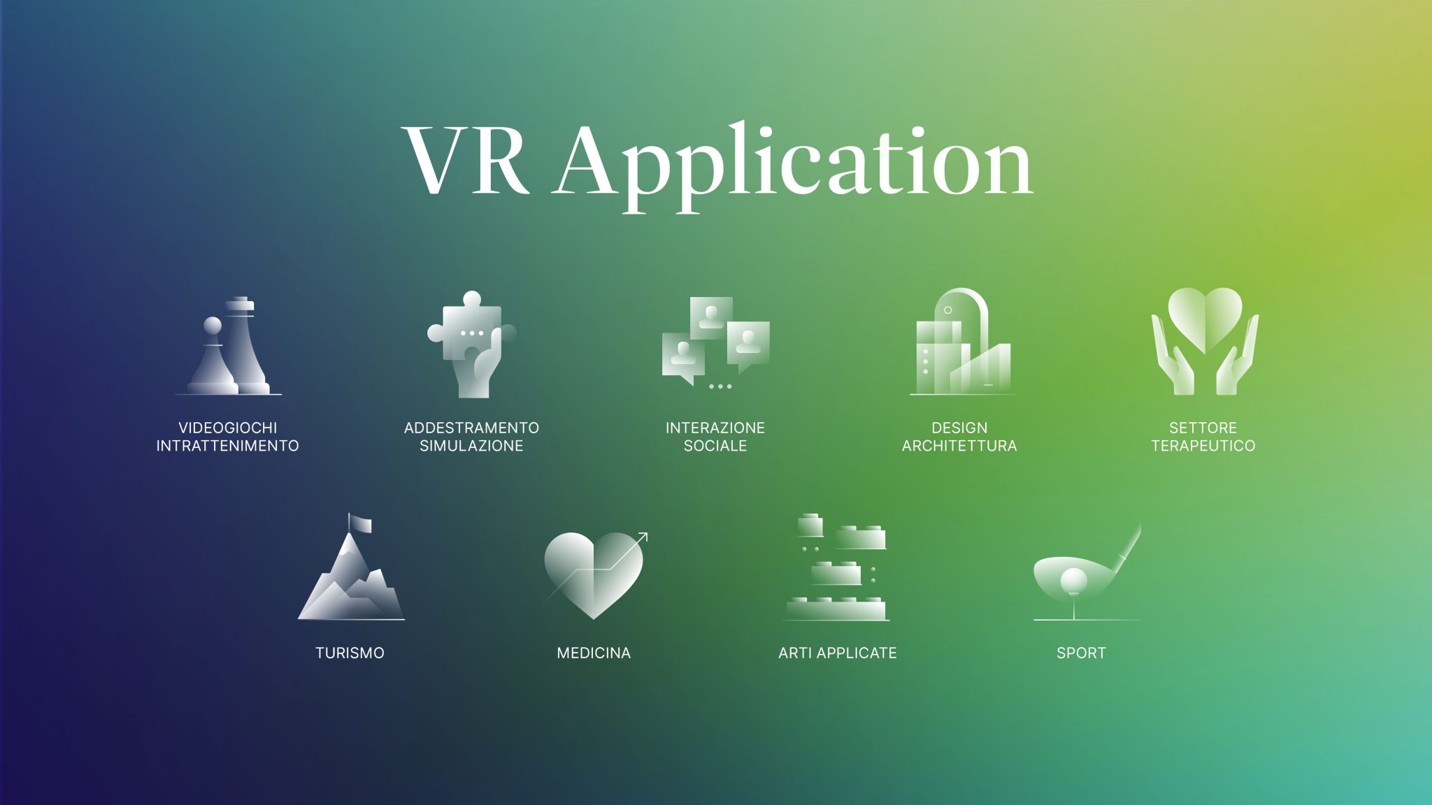virtual reality application