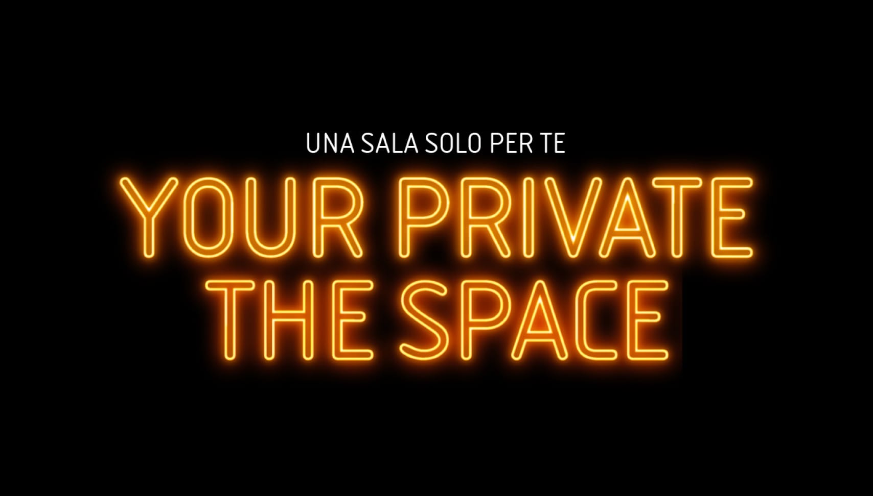 The Space Cinema comunicazione online web