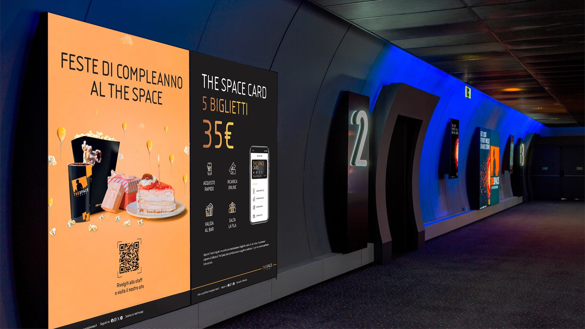 The Space Cinema comunicazione a 360°